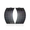 Customized ODM OEM 150w bifacial ETFE  mono flexible solar panel  HJT for marine yacht RV solar system